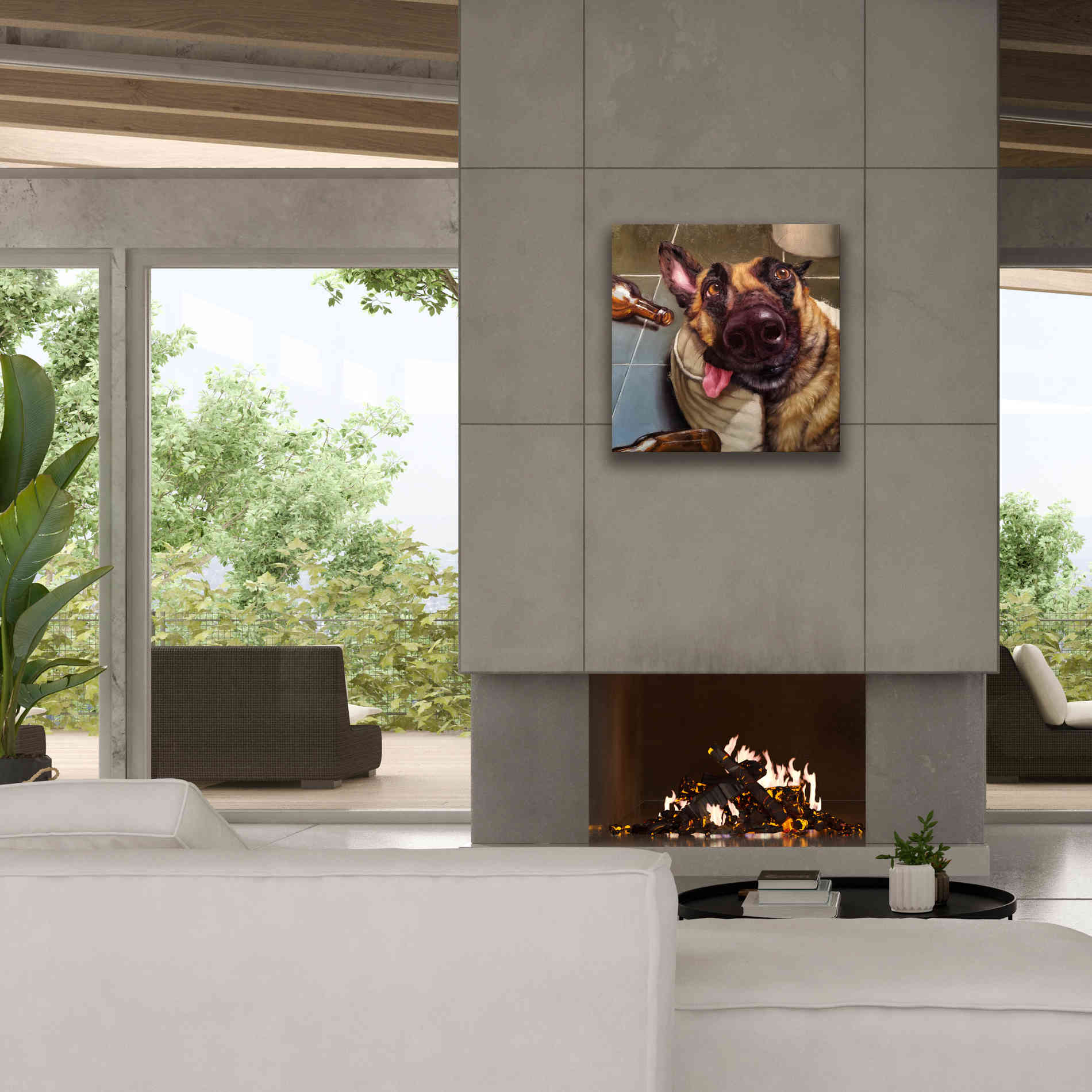 'The Morning After' by Lucia Heffernan, Canvas Wall Art,26x26