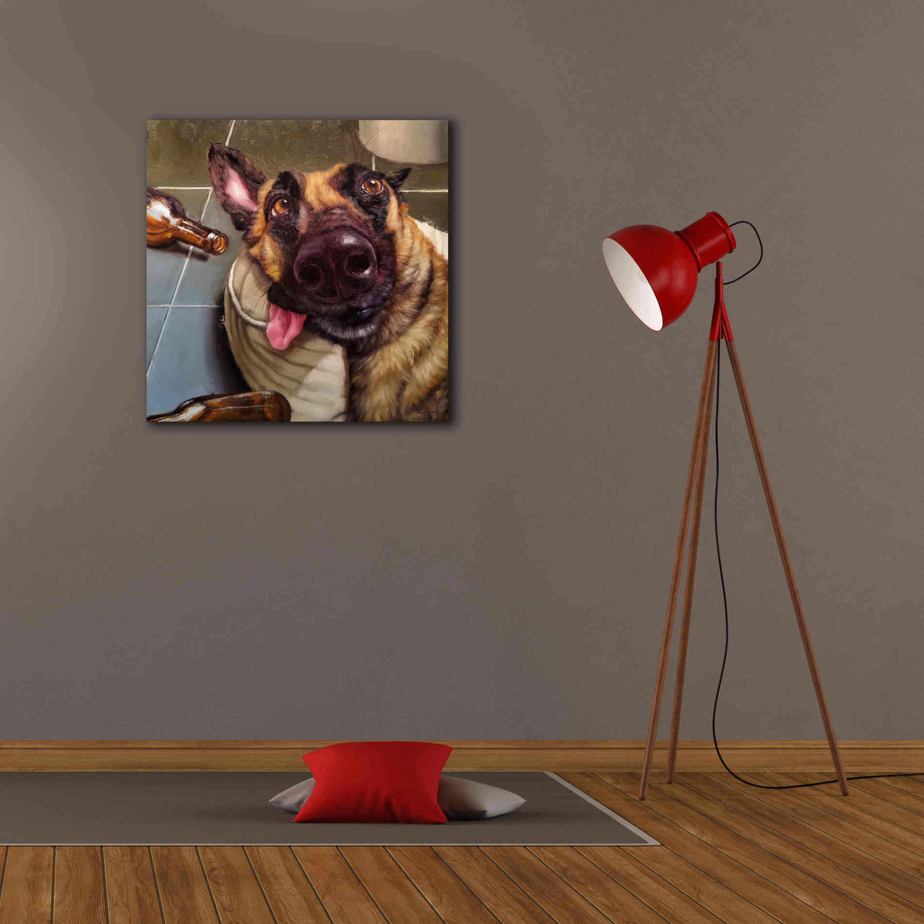 'The Morning After' by Lucia Heffernan, Canvas Wall Art,26x26