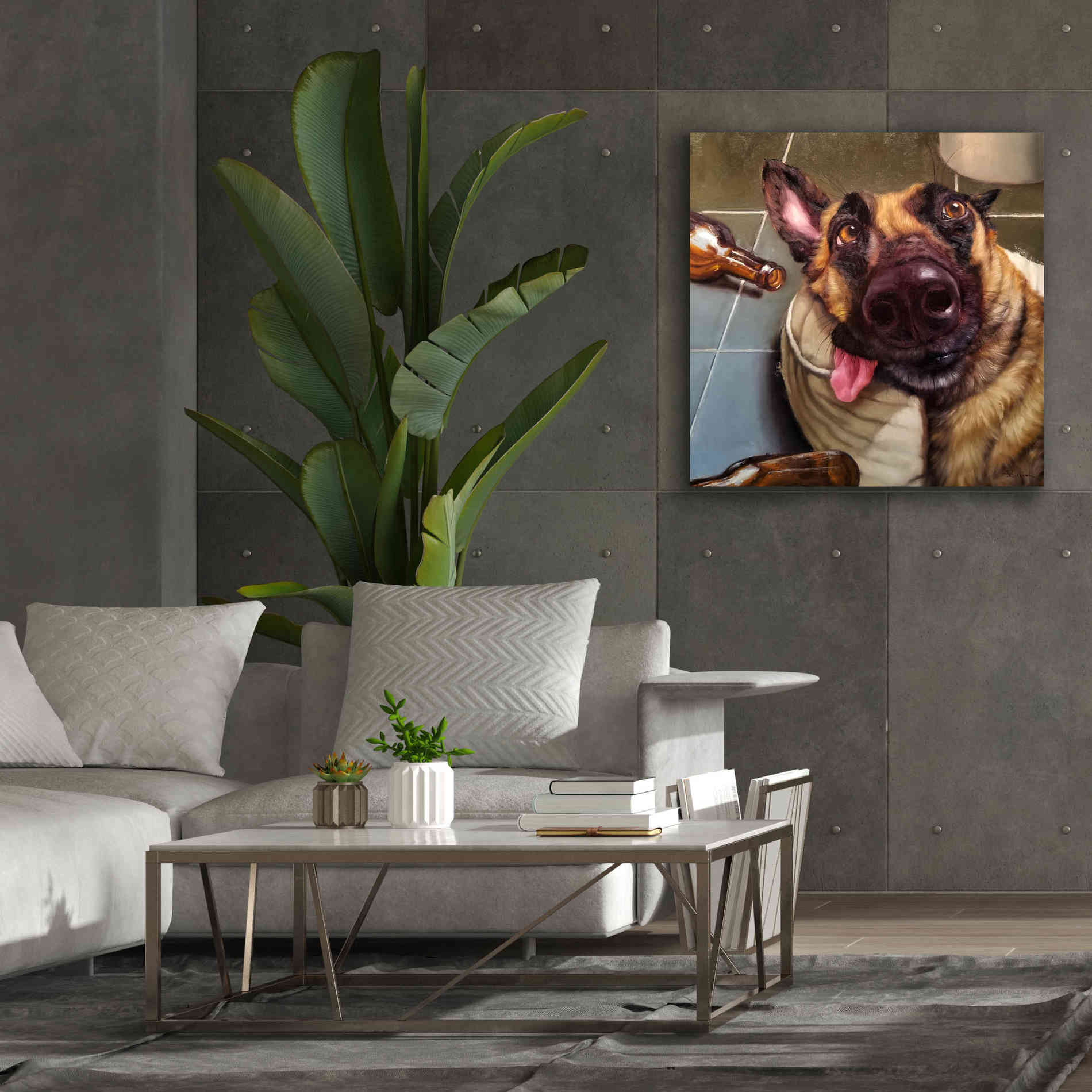 'The Morning After' by Lucia Heffernan, Canvas Wall Art,37x37