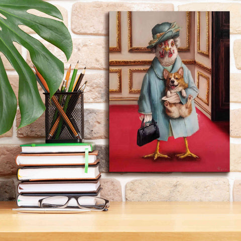 Image of 'Her Majesty' by Lucia Heffernan, Canvas Wall Art,12x16