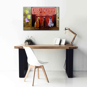 'Peepshow' by Lucia Heffernan, Canvas Wall Art,40x26