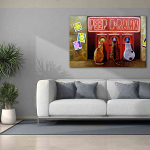 'Peepshow' by Lucia Heffernan, Canvas Wall Art,60x40