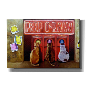 'Peepshow' by Lucia Heffernan, Canvas Wall Art