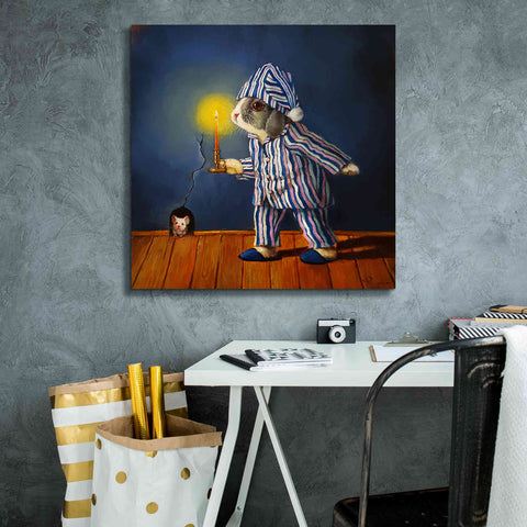 Image of 'The Night Before Xmas' by Lucia Heffernan, Canvas Wall Art,26x26