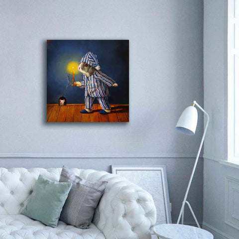 Image of 'The Night Before Xmas' by Lucia Heffernan, Canvas Wall Art,37x37