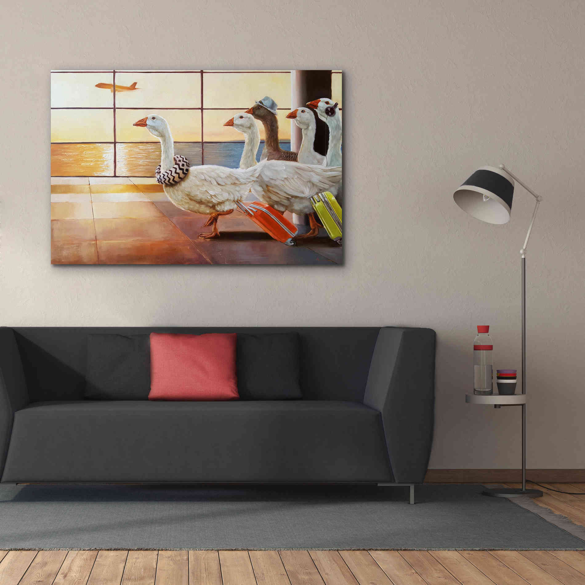 'First Class Migration' by Lucia Heffernan, Canvas Wall Art,60x40