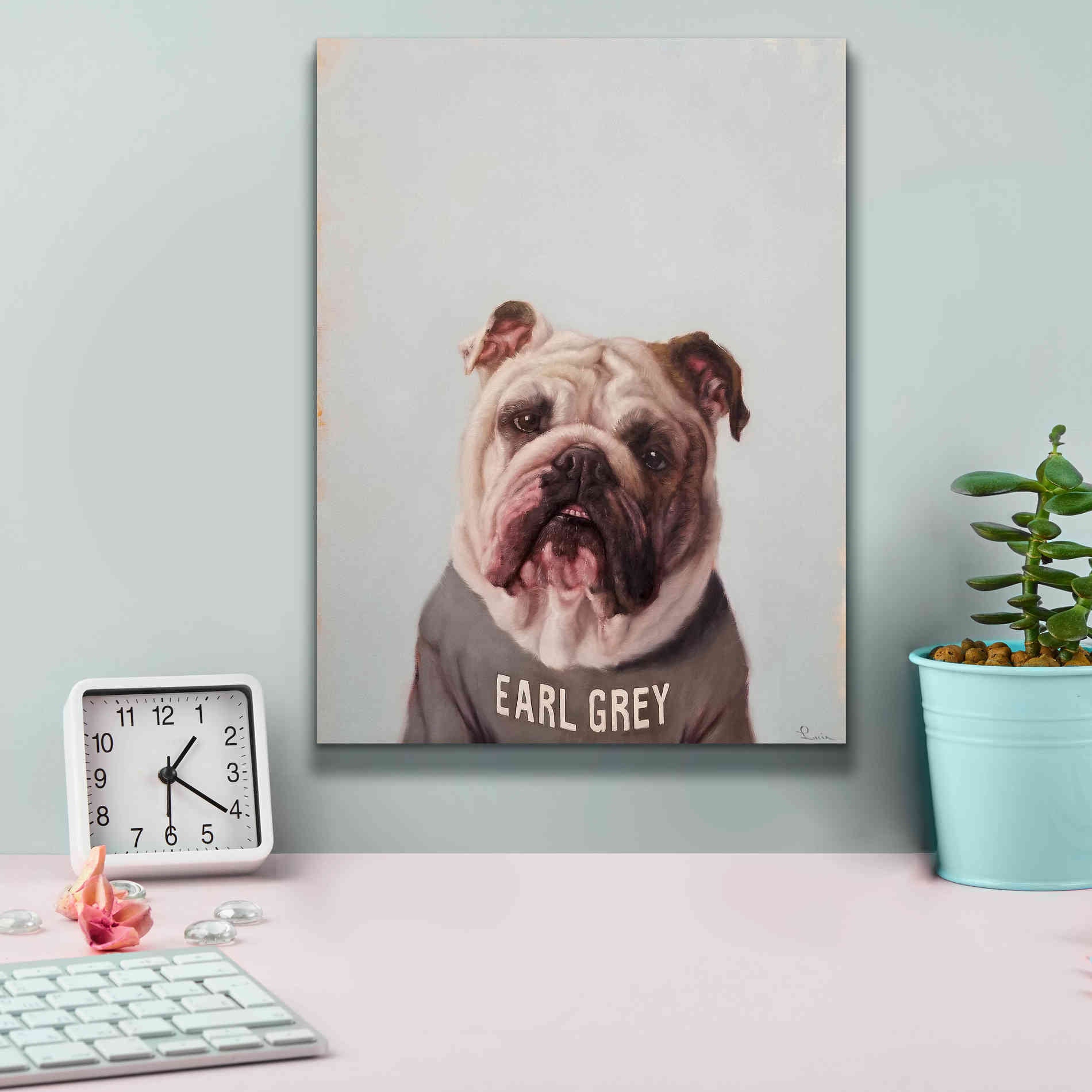 'Earl Gray' by Lucia Heffernan, Canvas Wall Art,12x16