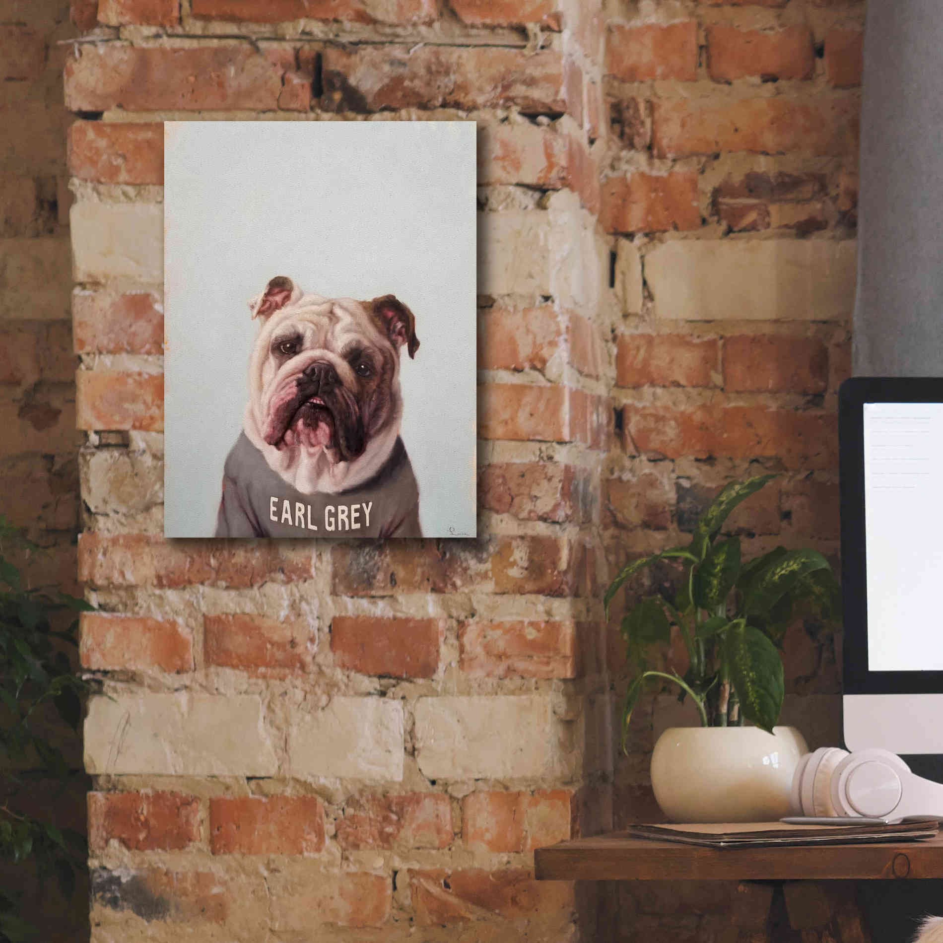 'Earl Gray' by Lucia Heffernan, Canvas Wall Art,12x16