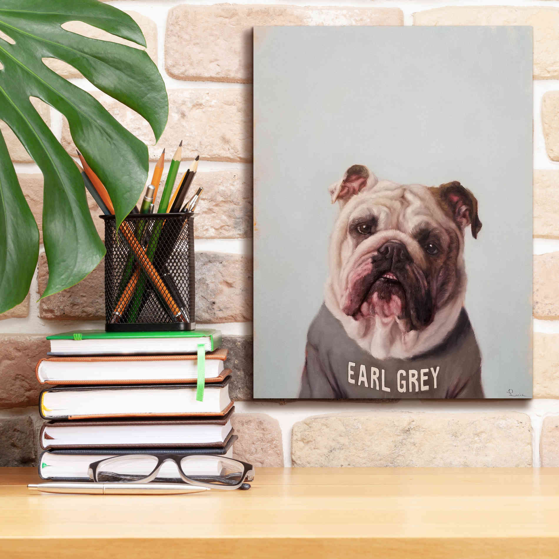 'Earl Gray' by Lucia Heffernan, Canvas Wall Art,12x16