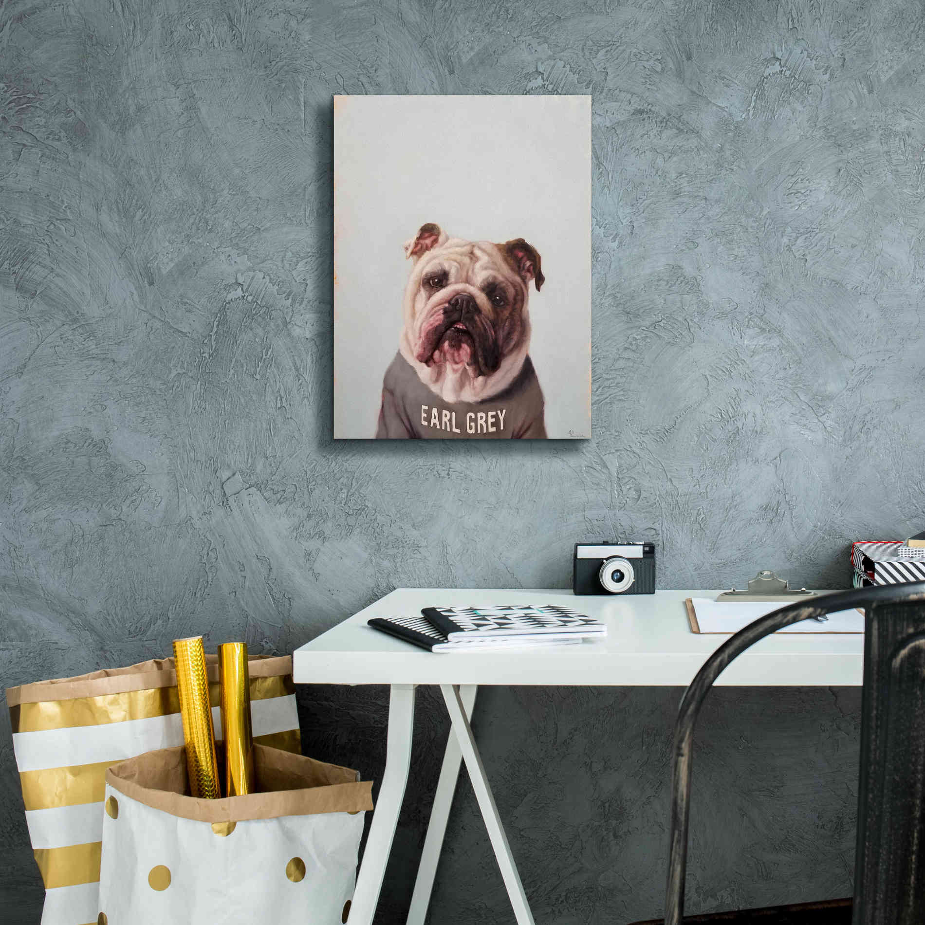 'Earl Gray' by Lucia Heffernan, Canvas Wall Art,12x16