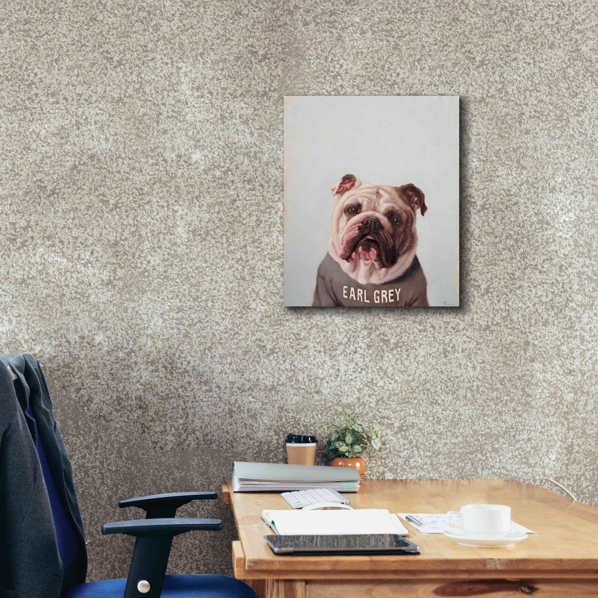 'Earl Gray' by Lucia Heffernan, Canvas Wall Art,20x24