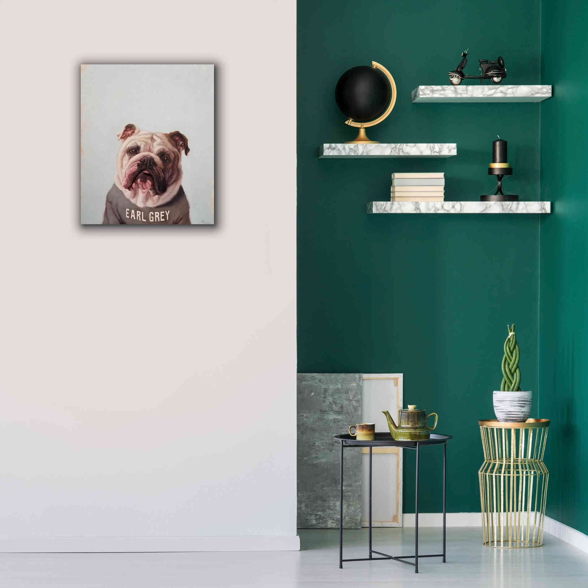 'Earl Gray' by Lucia Heffernan, Canvas Wall Art,20x24