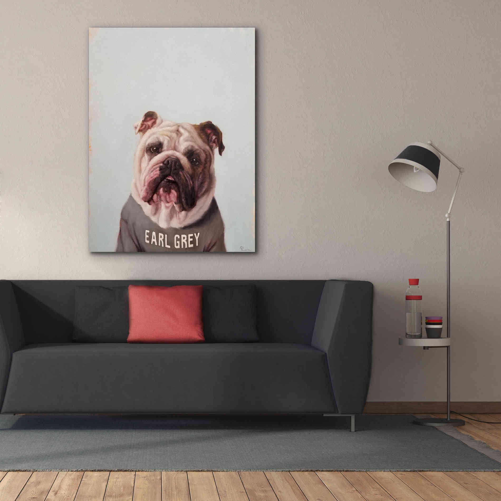 'Earl Gray' by Lucia Heffernan, Canvas Wall Art,40x54