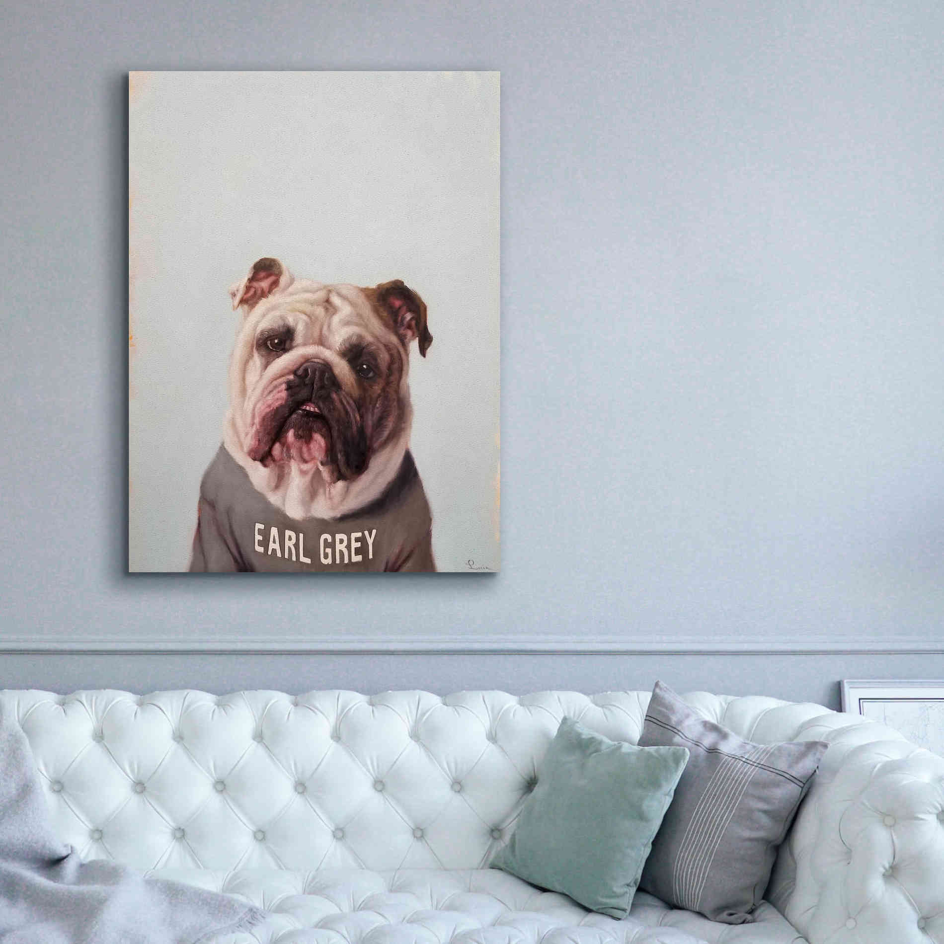 'Earl Gray' by Lucia Heffernan, Canvas Wall Art,40x54