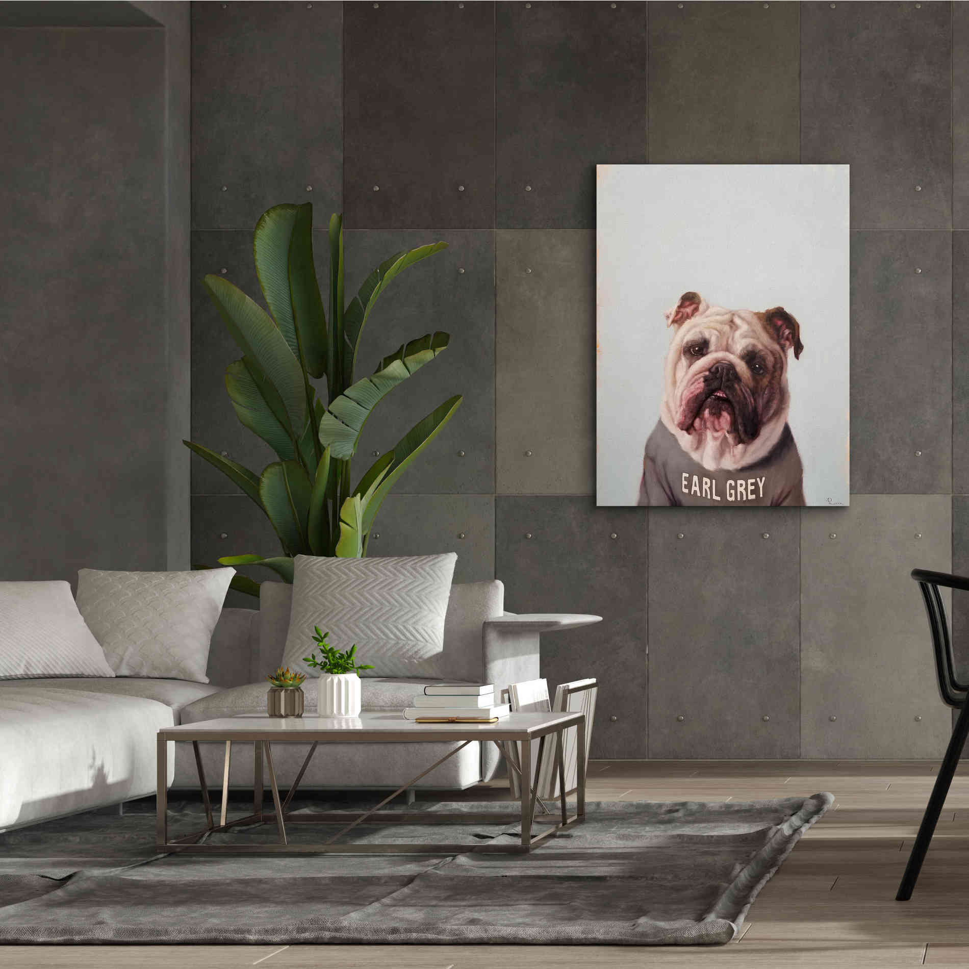 'Earl Gray' by Lucia Heffernan, Canvas Wall Art,40x54