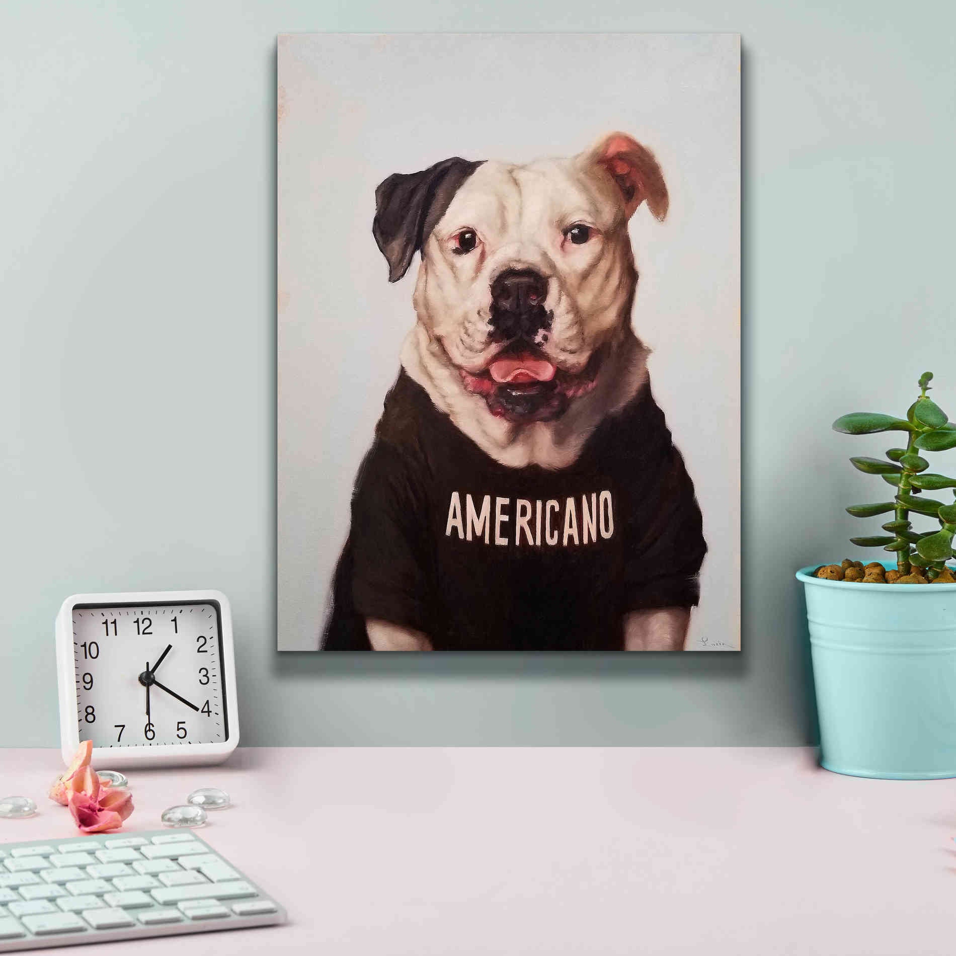 'Americano' by Lucia Heffernan, Canvas Wall Art,12x16