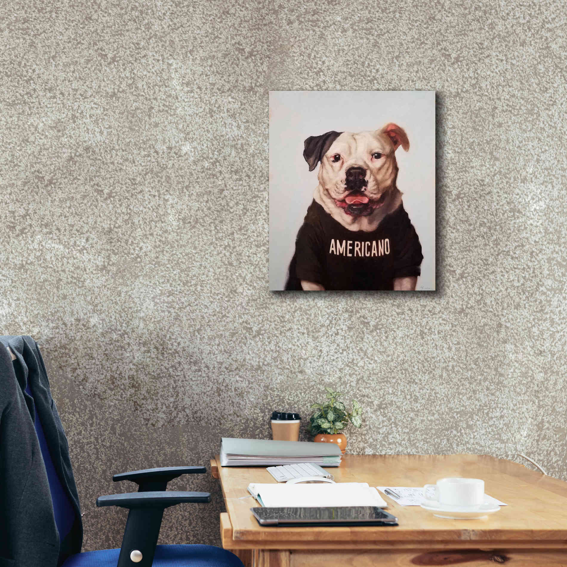 'Americano' by Lucia Heffernan, Canvas Wall Art,20x24