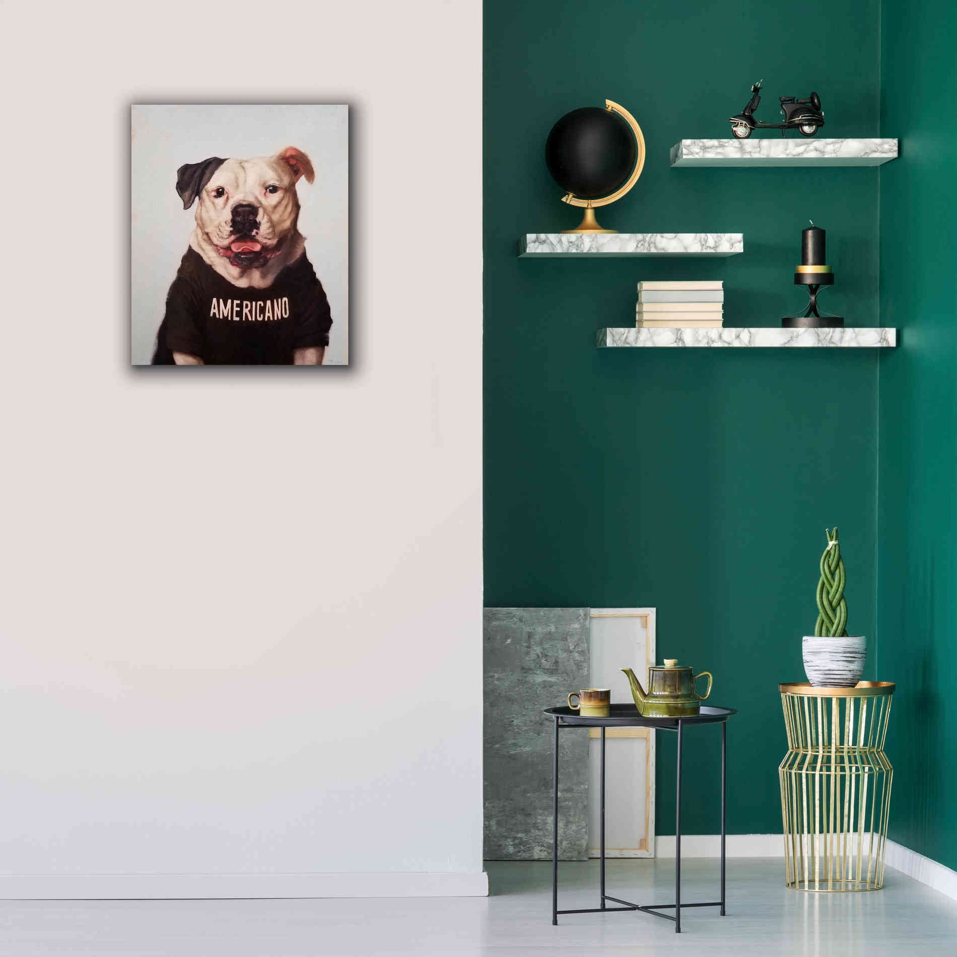 'Americano' by Lucia Heffernan, Canvas Wall Art,20x24