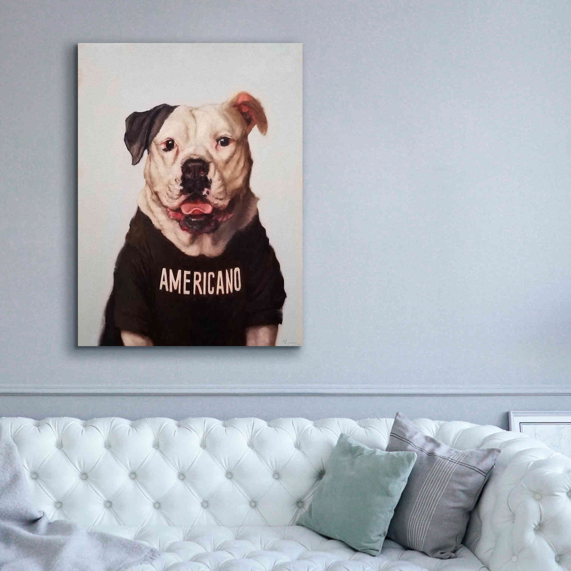 'Americano' by Lucia Heffernan, Canvas Wall Art,40x54