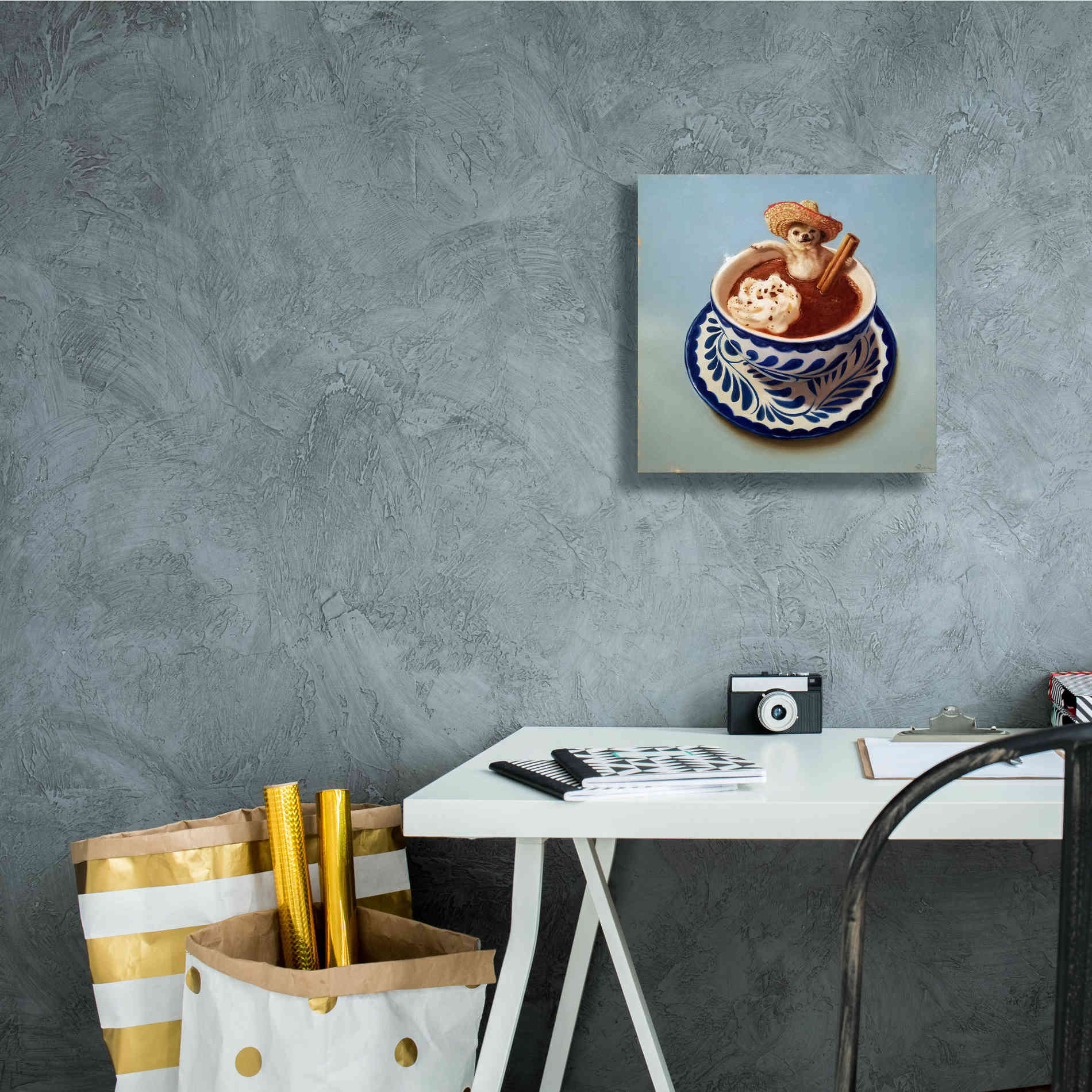 'Mexican Hot Chocolate' by Lucia Heffernan, Canvas Wall Art,12x12