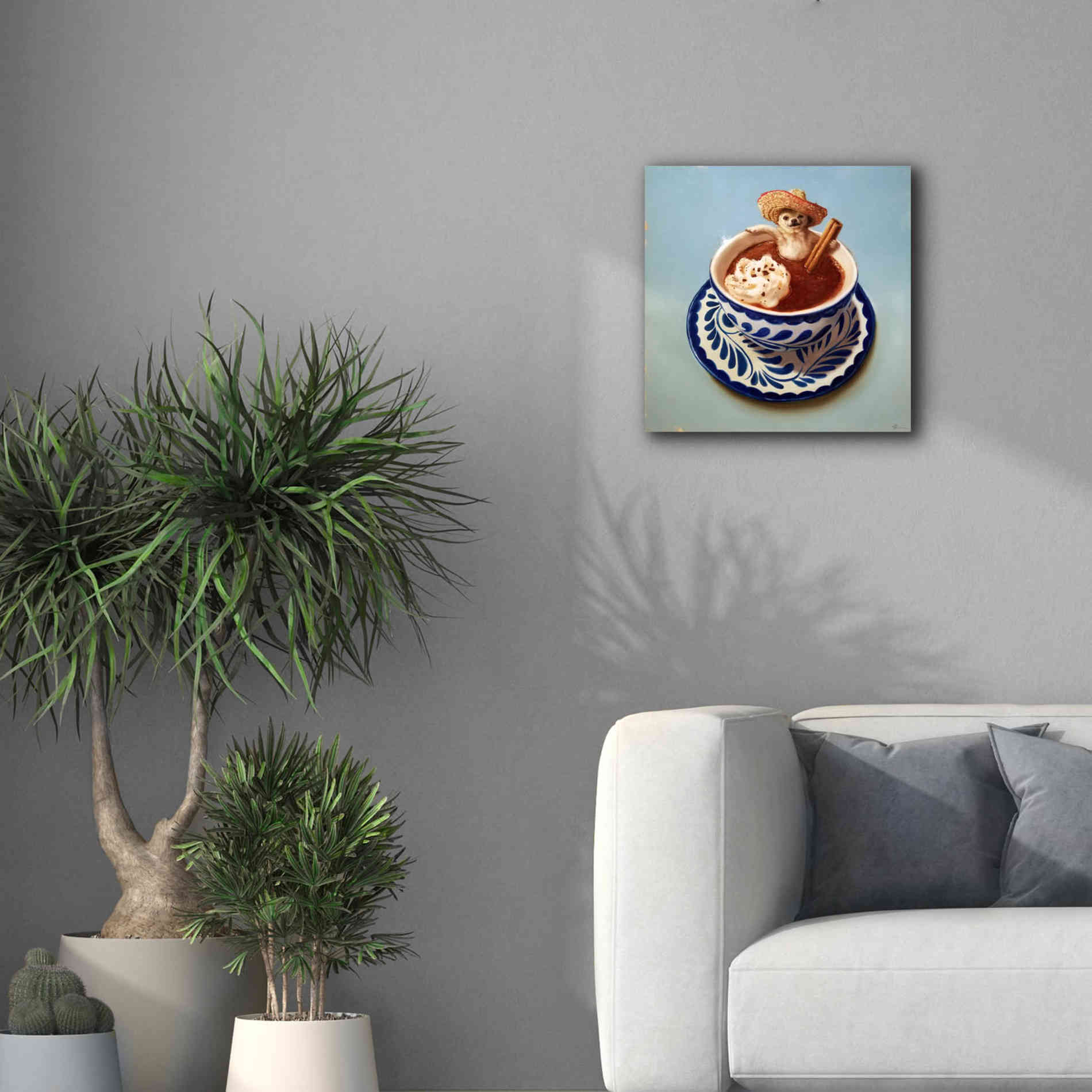 'Mexican Hot Chocolate' by Lucia Heffernan, Canvas Wall Art,18x18