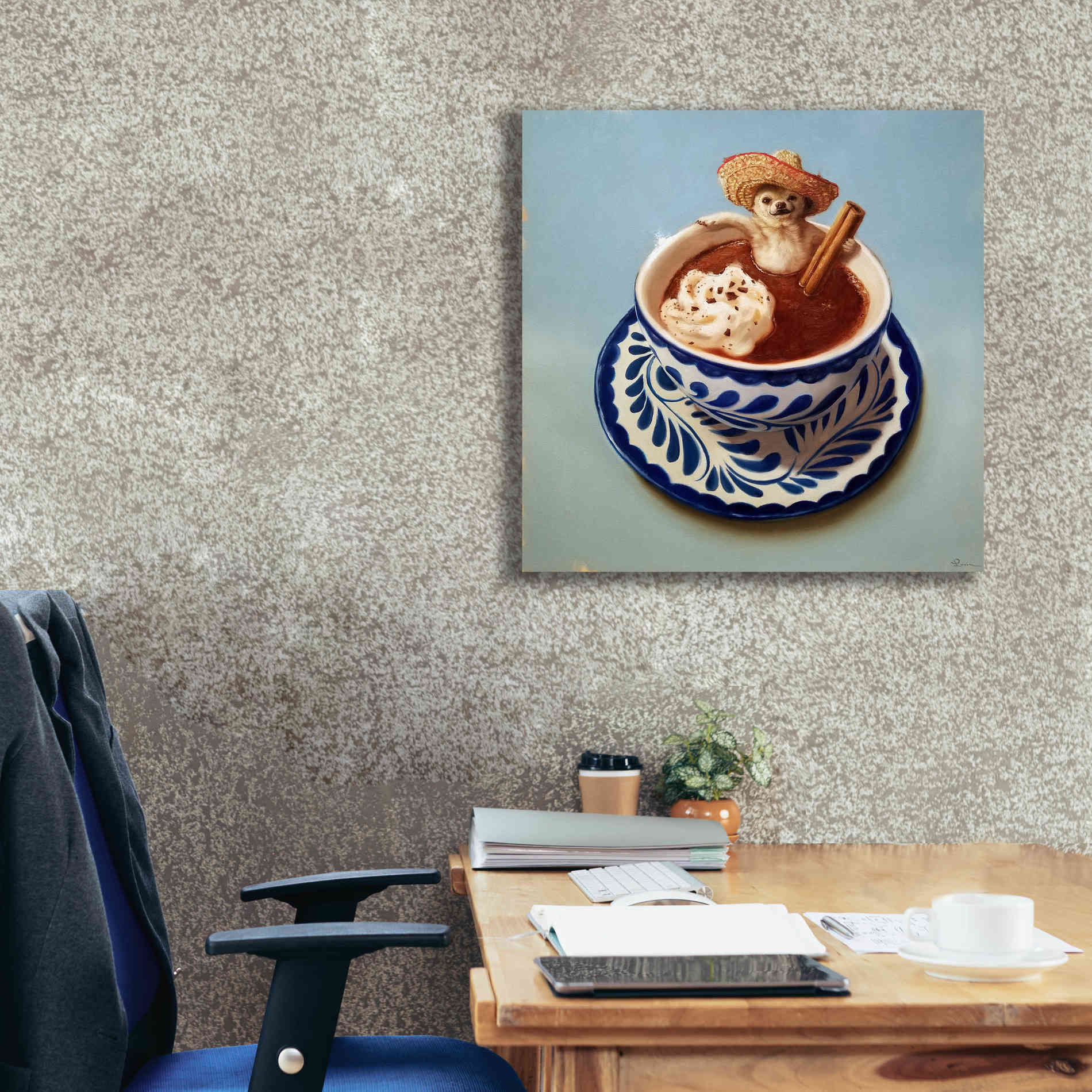 'Mexican Hot Chocolate' by Lucia Heffernan, Canvas Wall Art,26x26