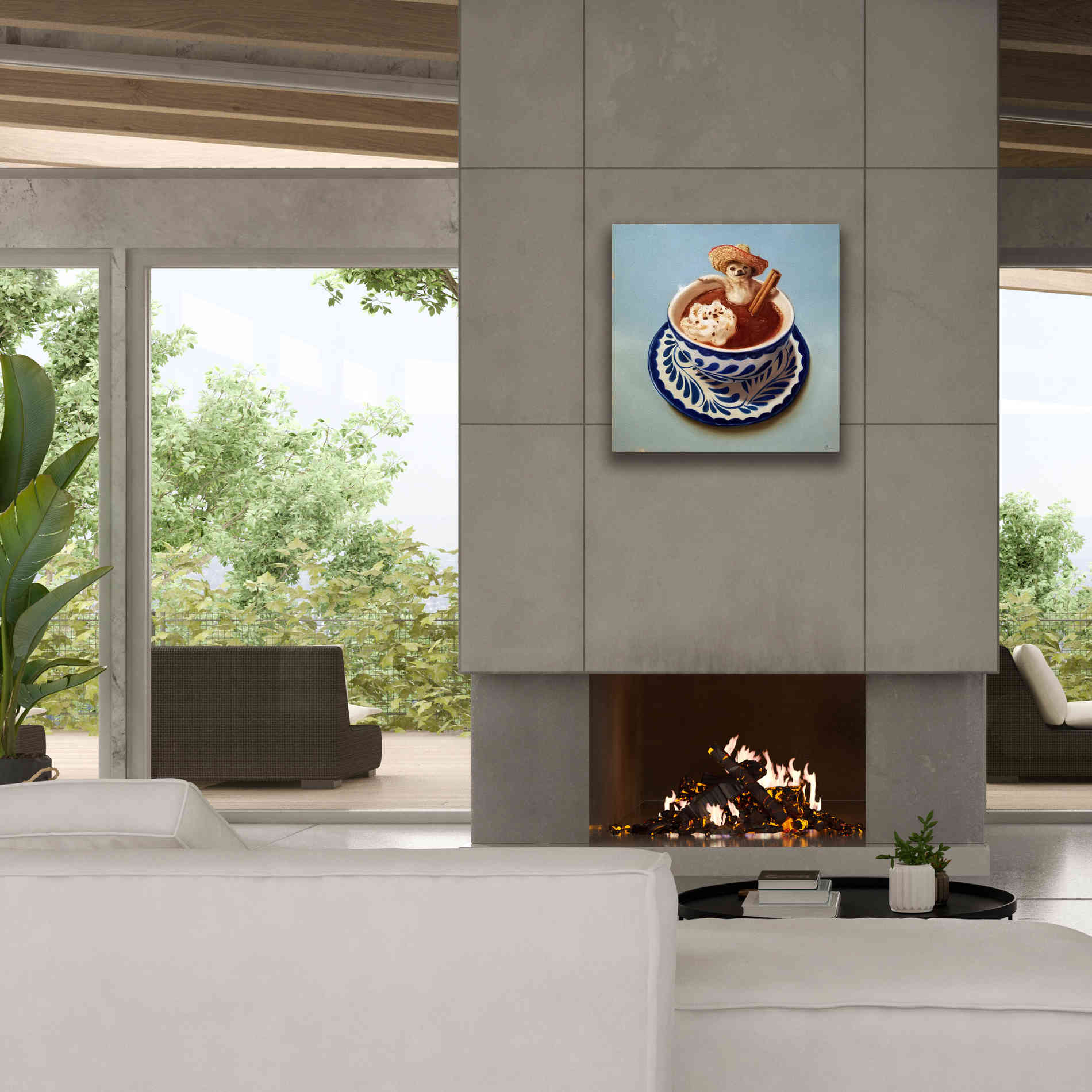 'Mexican Hot Chocolate' by Lucia Heffernan, Canvas Wall Art,26x26