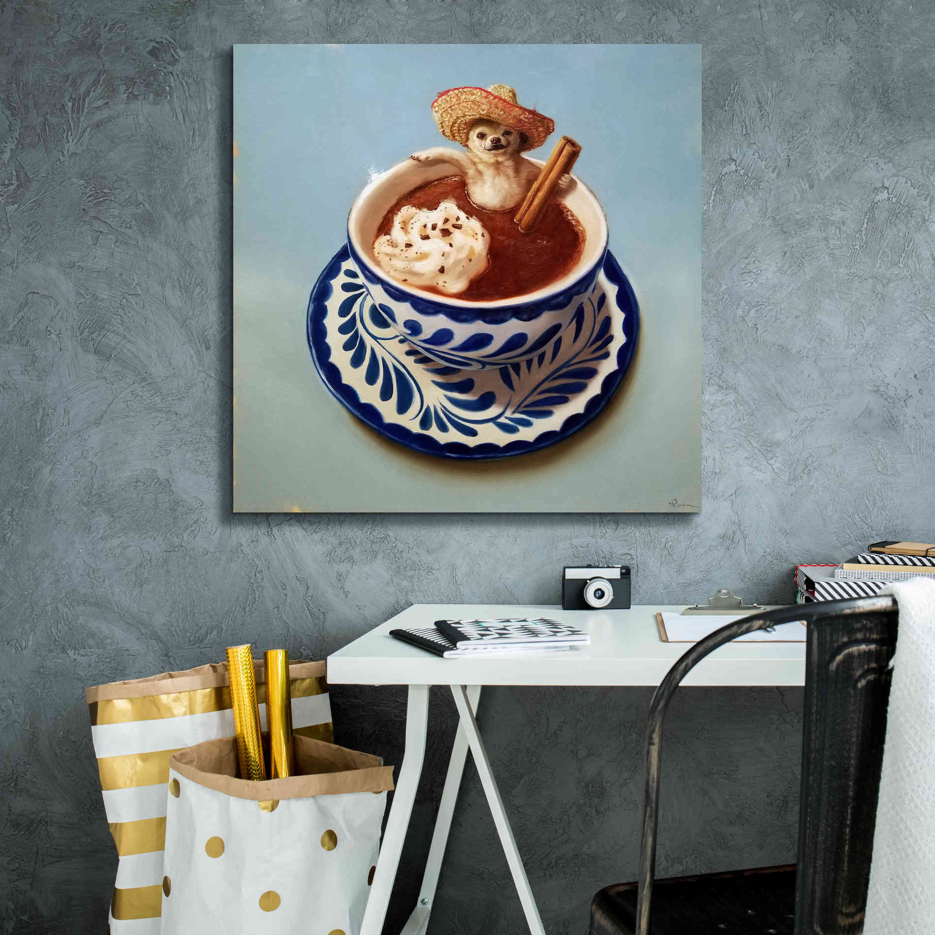 'Mexican Hot Chocolate' by Lucia Heffernan, Canvas Wall Art,26x26