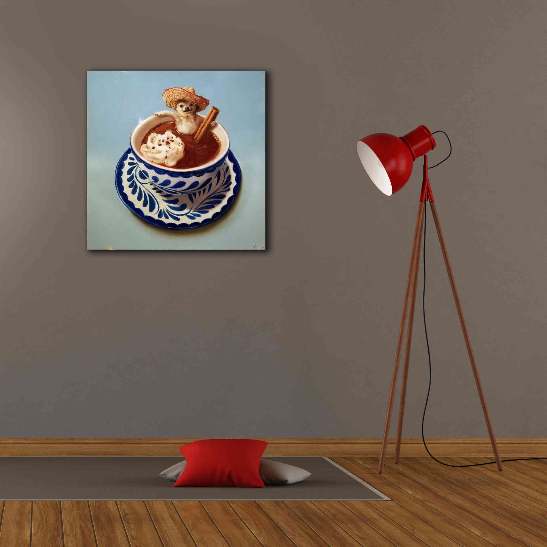 'Mexican Hot Chocolate' by Lucia Heffernan, Canvas Wall Art,26x26