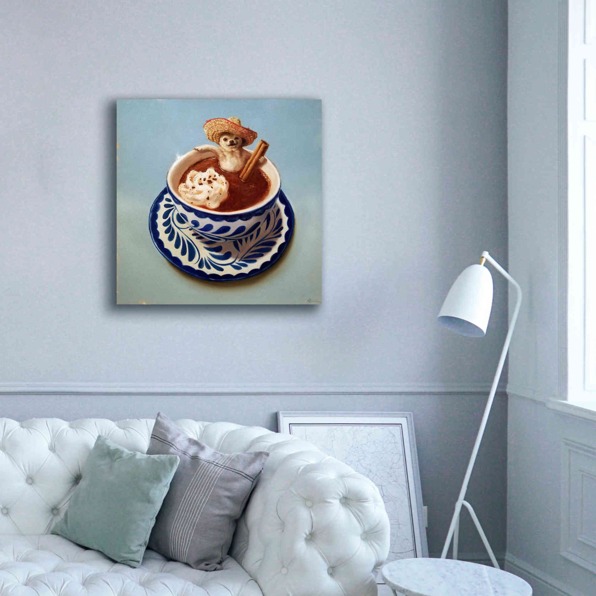 'Mexican Hot Chocolate' by Lucia Heffernan, Canvas Wall Art,37x37