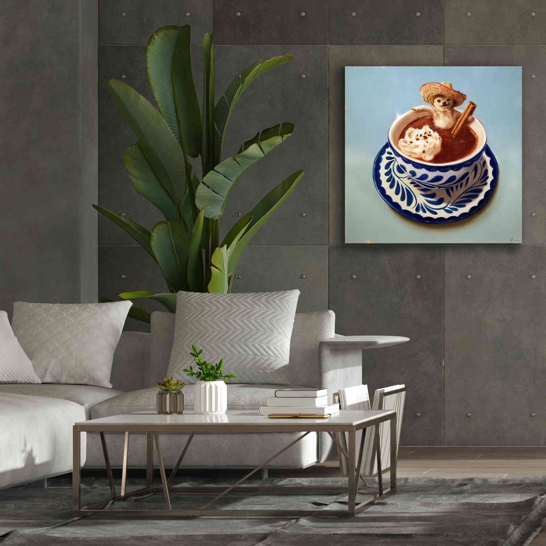 'Mexican Hot Chocolate' by Lucia Heffernan, Canvas Wall Art,37x37