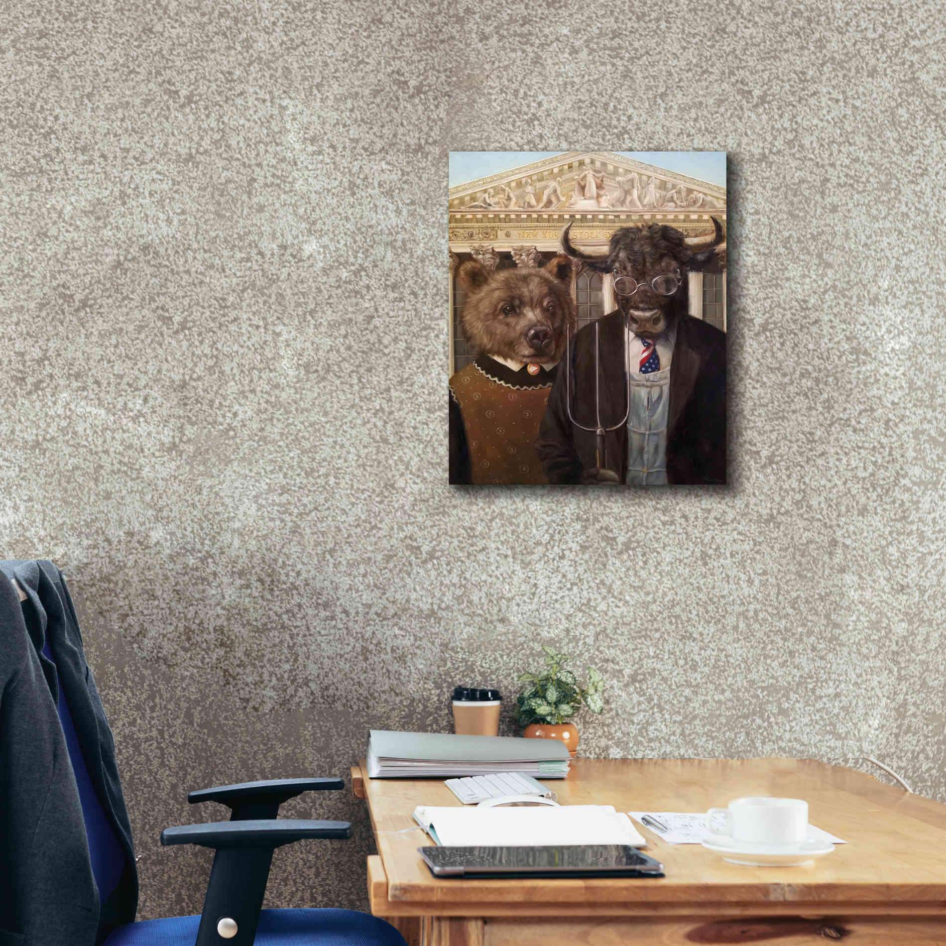 'Wallstreet Gothic 2' by Lucia Heffernan, Canvas Wall Art,20x24