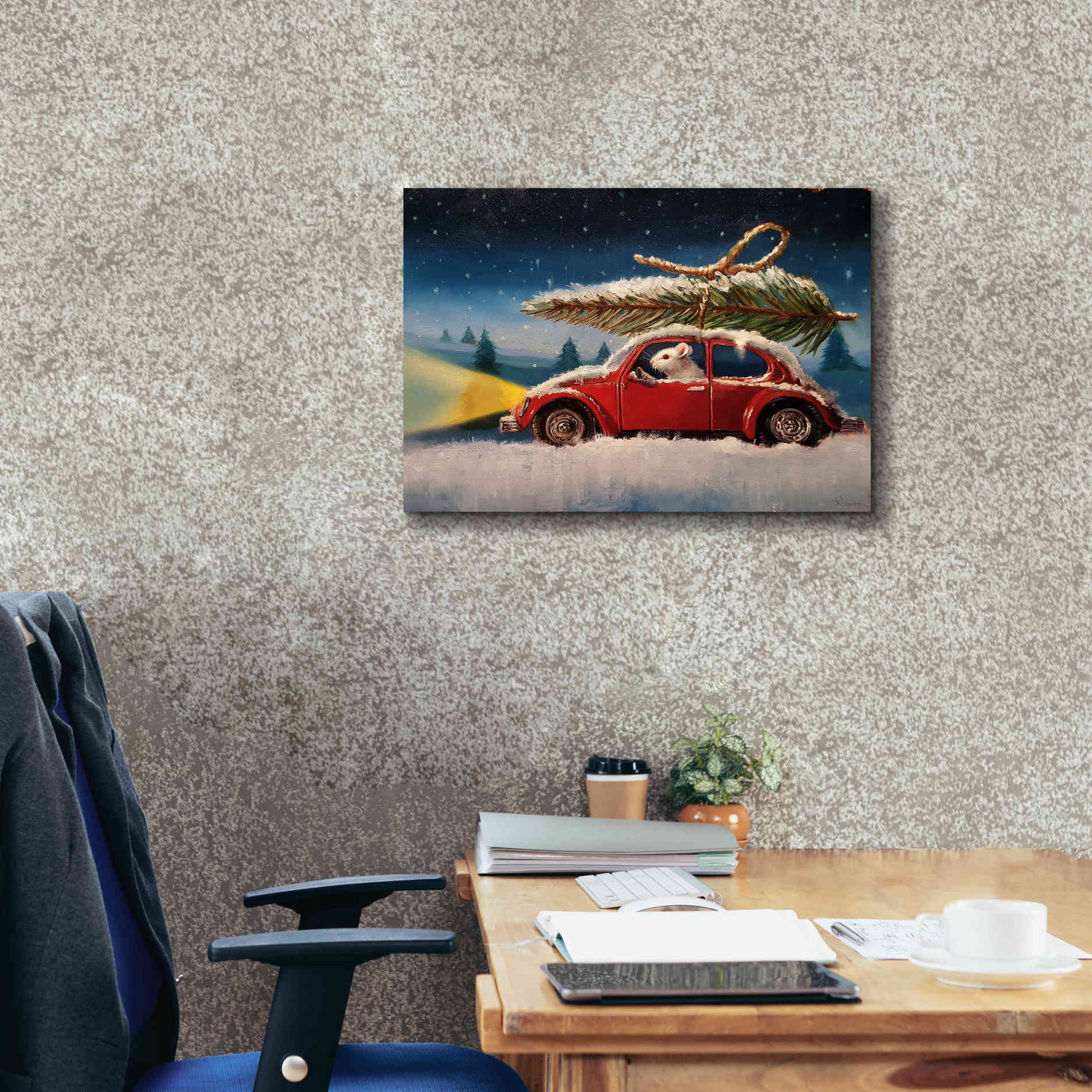 'Tis The Season' by Lucia Heffernan, Canvas Wall Art,26x18