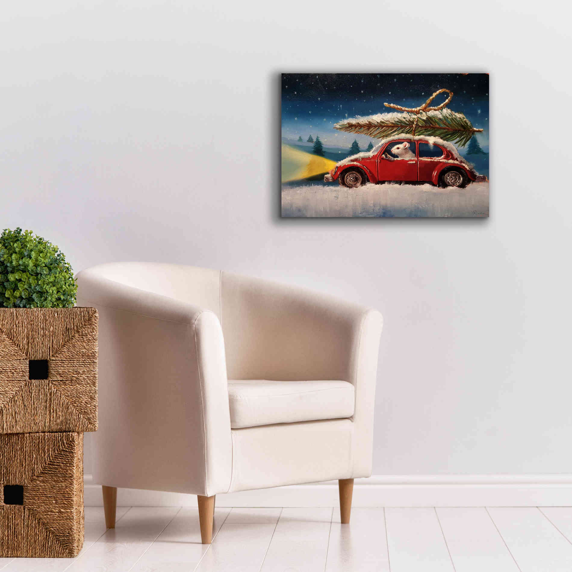 'Tis The Season' by Lucia Heffernan, Canvas Wall Art,26x18