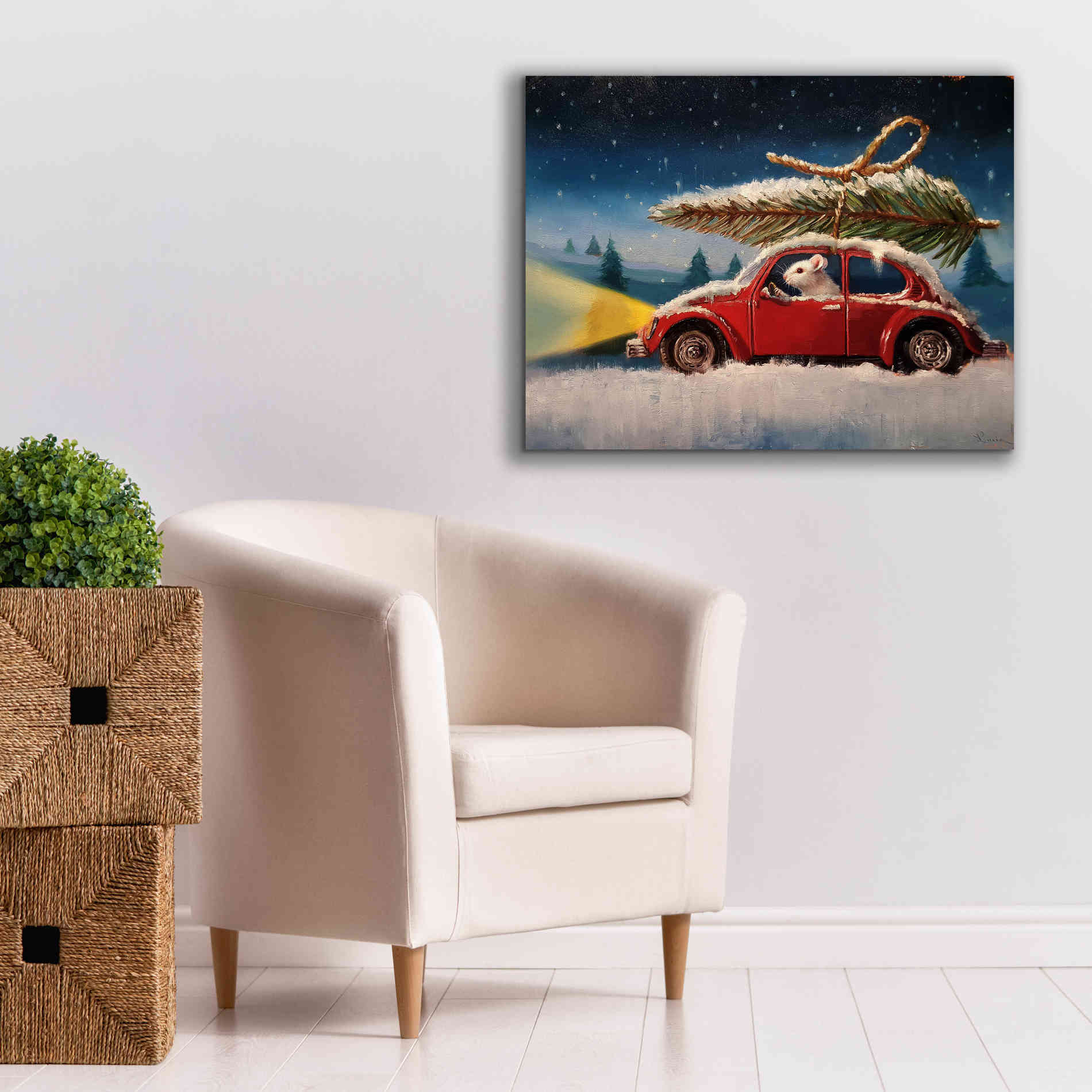 'Tis The Season' by Lucia Heffernan, Canvas Wall Art,34x26