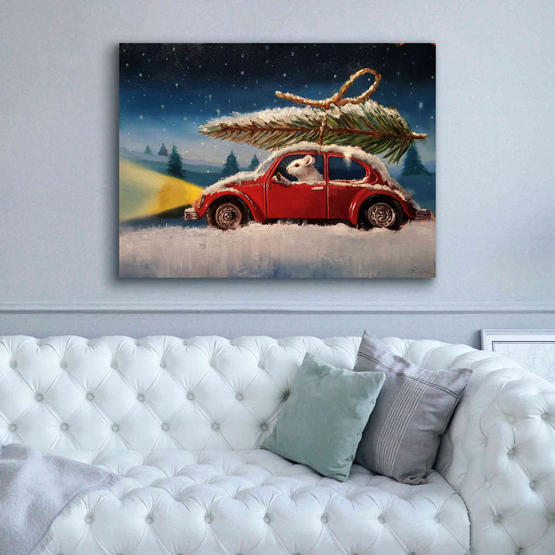'Tis The Season' by Lucia Heffernan, Canvas Wall Art,54x40