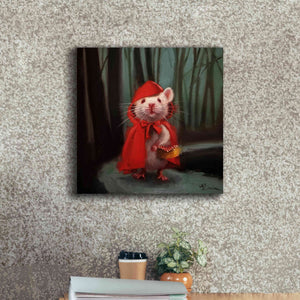 'Little Red' by Lucia Heffernan, Canvas Wall Art,18x18