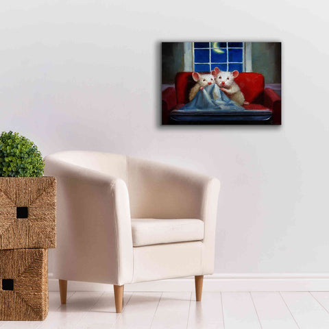 Image of 'Horror Movie' by Lucia Heffernan, Canvas Wall Art,26x18