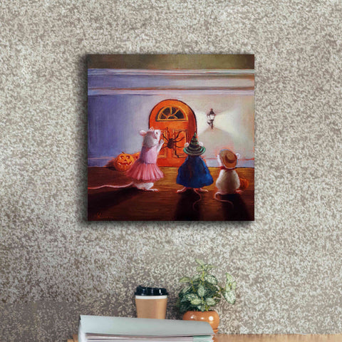 Image of 'After Hour Trick or Treat' by Lucia Heffernan, Canvas Wall Art,18x18