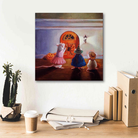Image of 'After Hour Trick or Treat' by Lucia Heffernan, Canvas Wall Art,18x18
