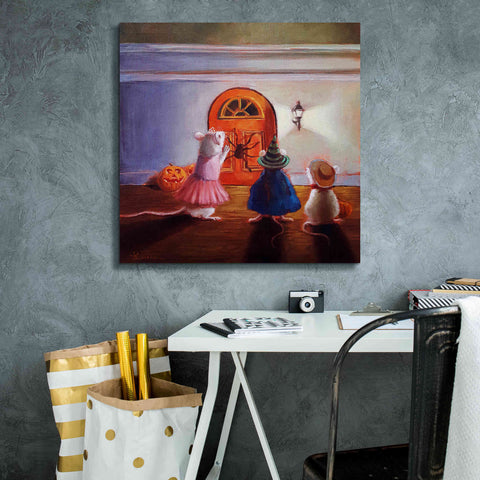 Image of 'After Hour Trick or Treat' by Lucia Heffernan, Canvas Wall Art,26x26