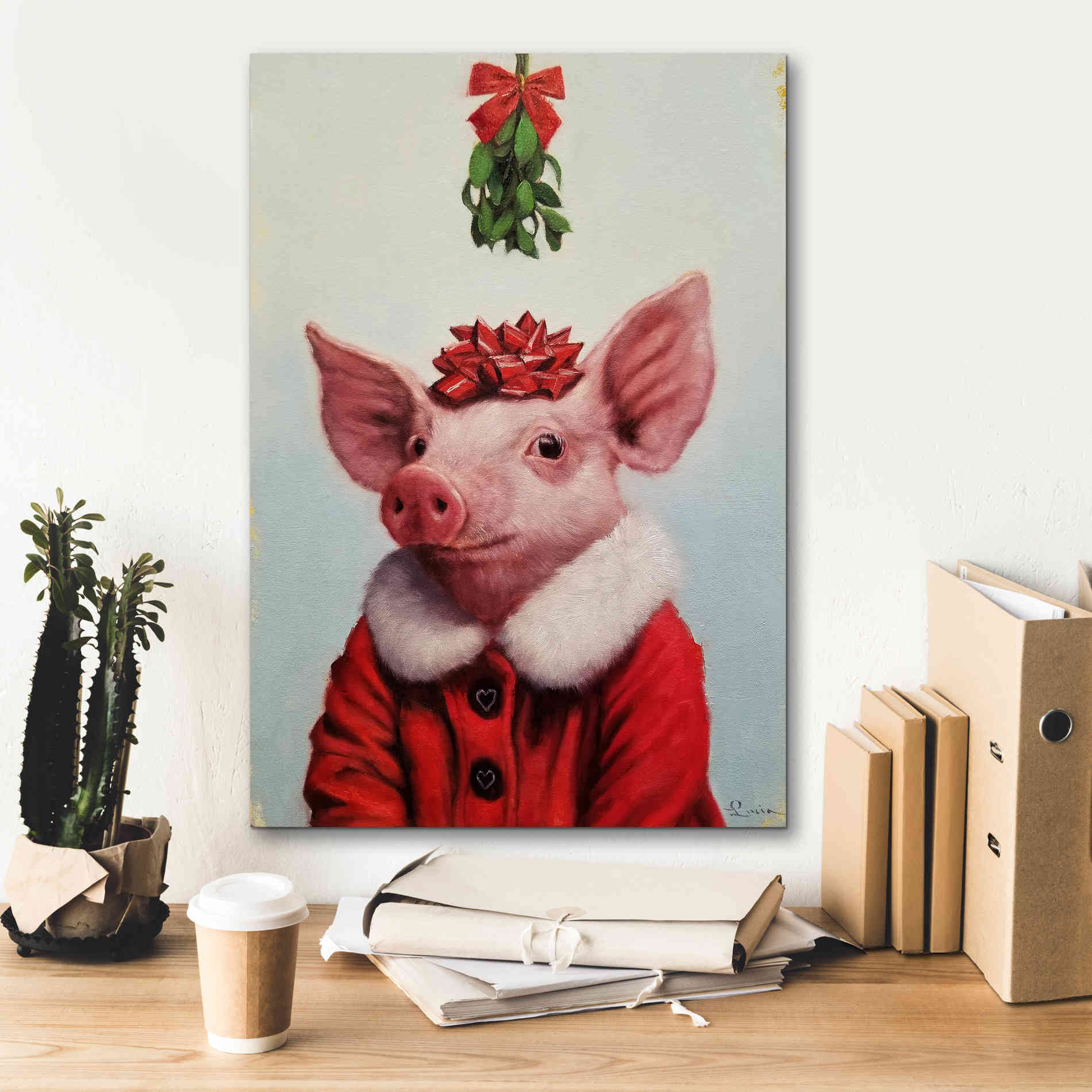 'Anticipation' by Lucia Heffernan, Canvas Wall Art,18x26