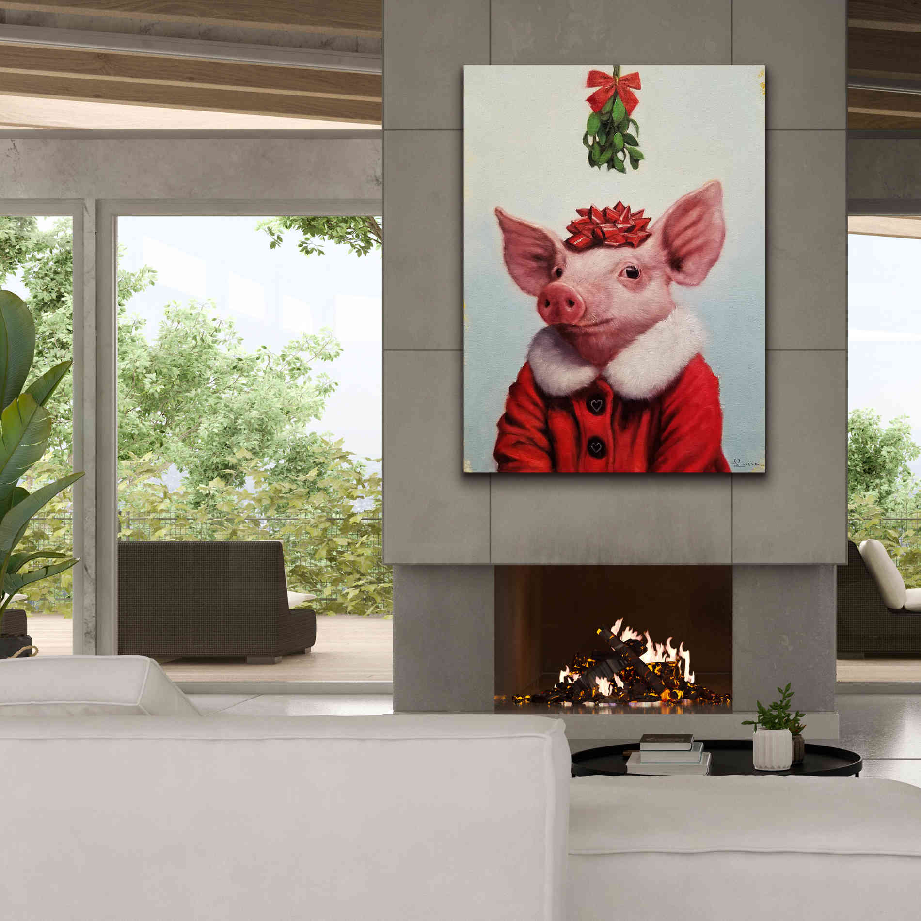 'Anticipation' by Lucia Heffernan, Canvas Wall Art,40x54