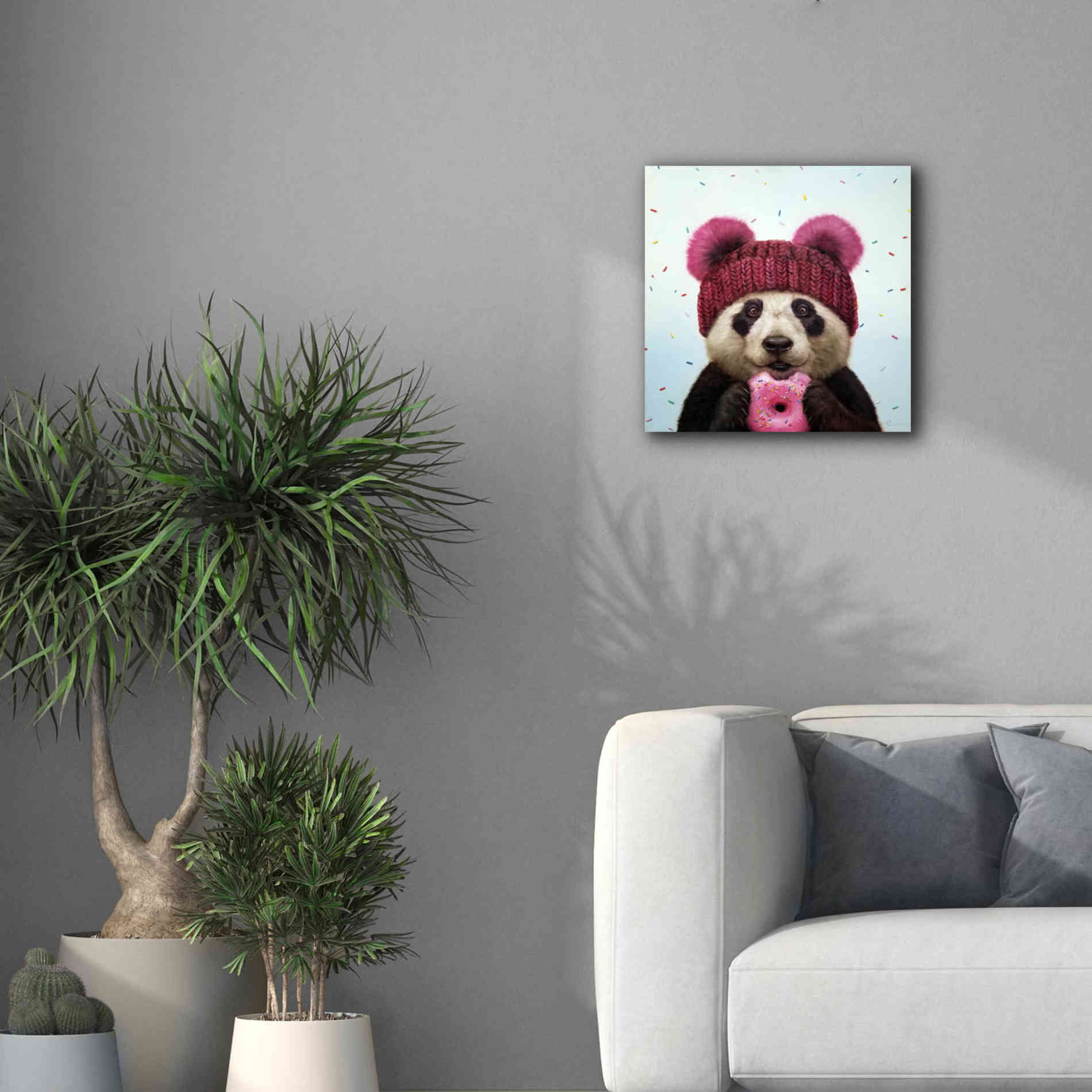 'First Bite' by Lucia Heffernan, Canvas Wall Art,18x18