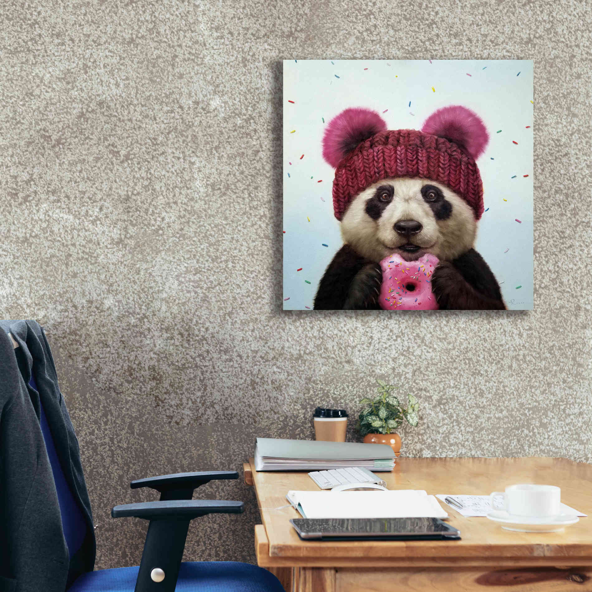 'First Bite' by Lucia Heffernan, Canvas Wall Art,26x26