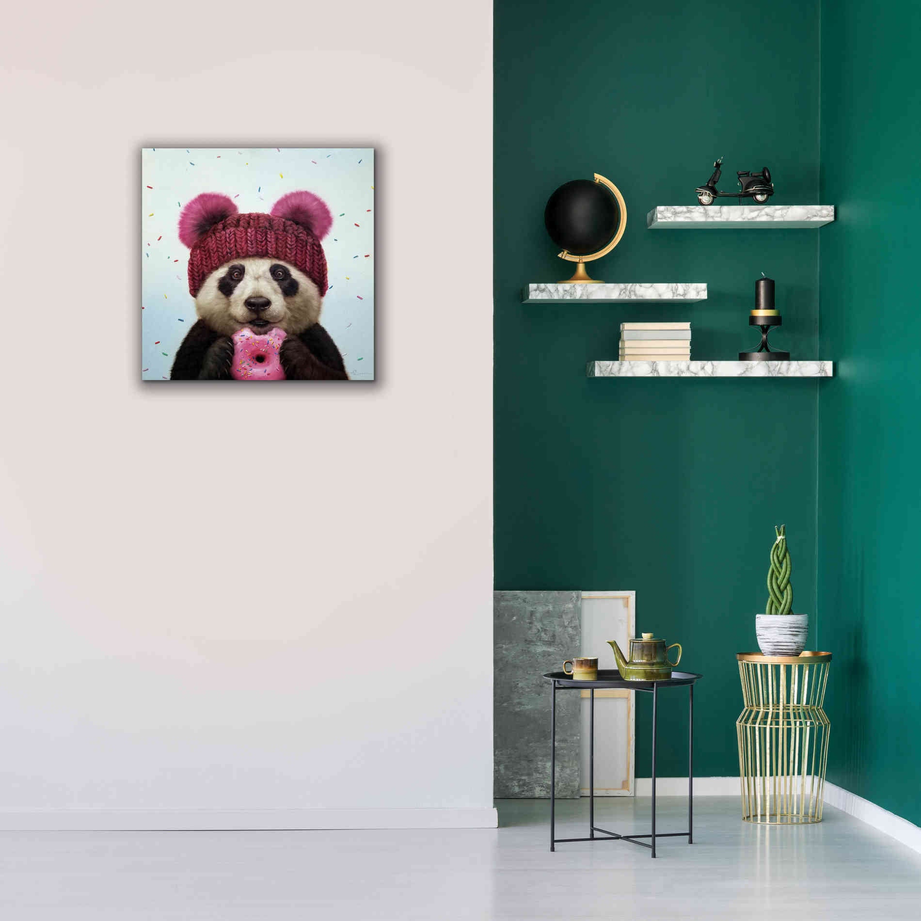 'First Bite' by Lucia Heffernan, Canvas Wall Art,26x26