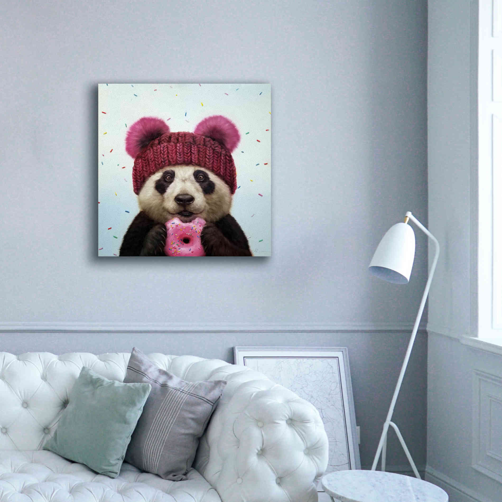 'First Bite' by Lucia Heffernan, Canvas Wall Art,37x37