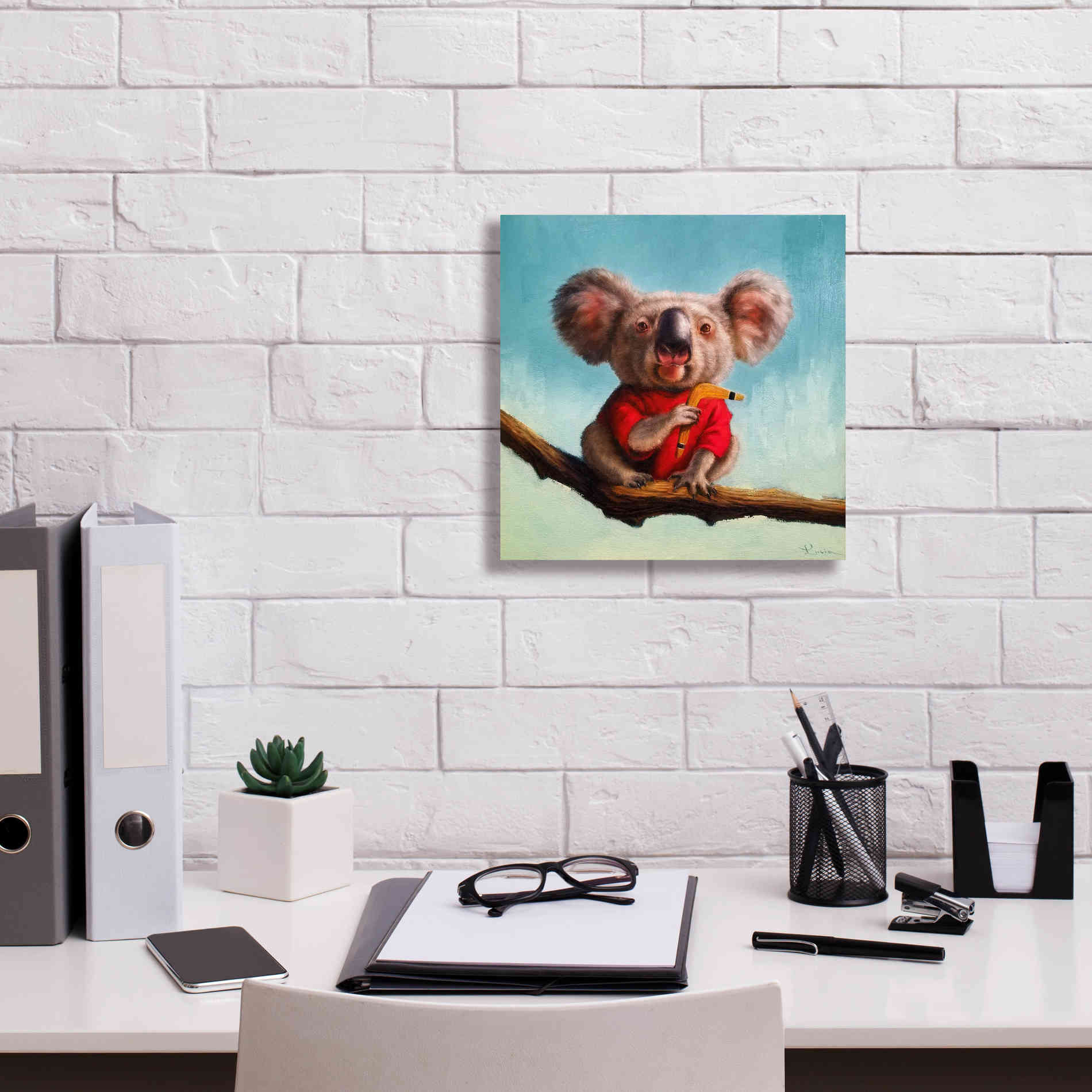 'Outback Fun II' by Lucia Heffernan, Canvas Wall Art,12x12