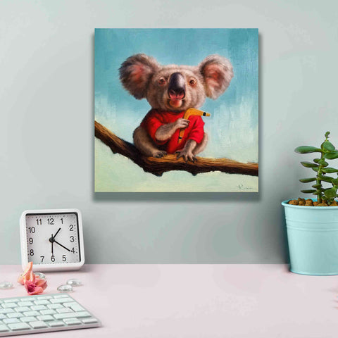 Image of 'Outback Fun II' by Lucia Heffernan, Canvas Wall Art,12x12