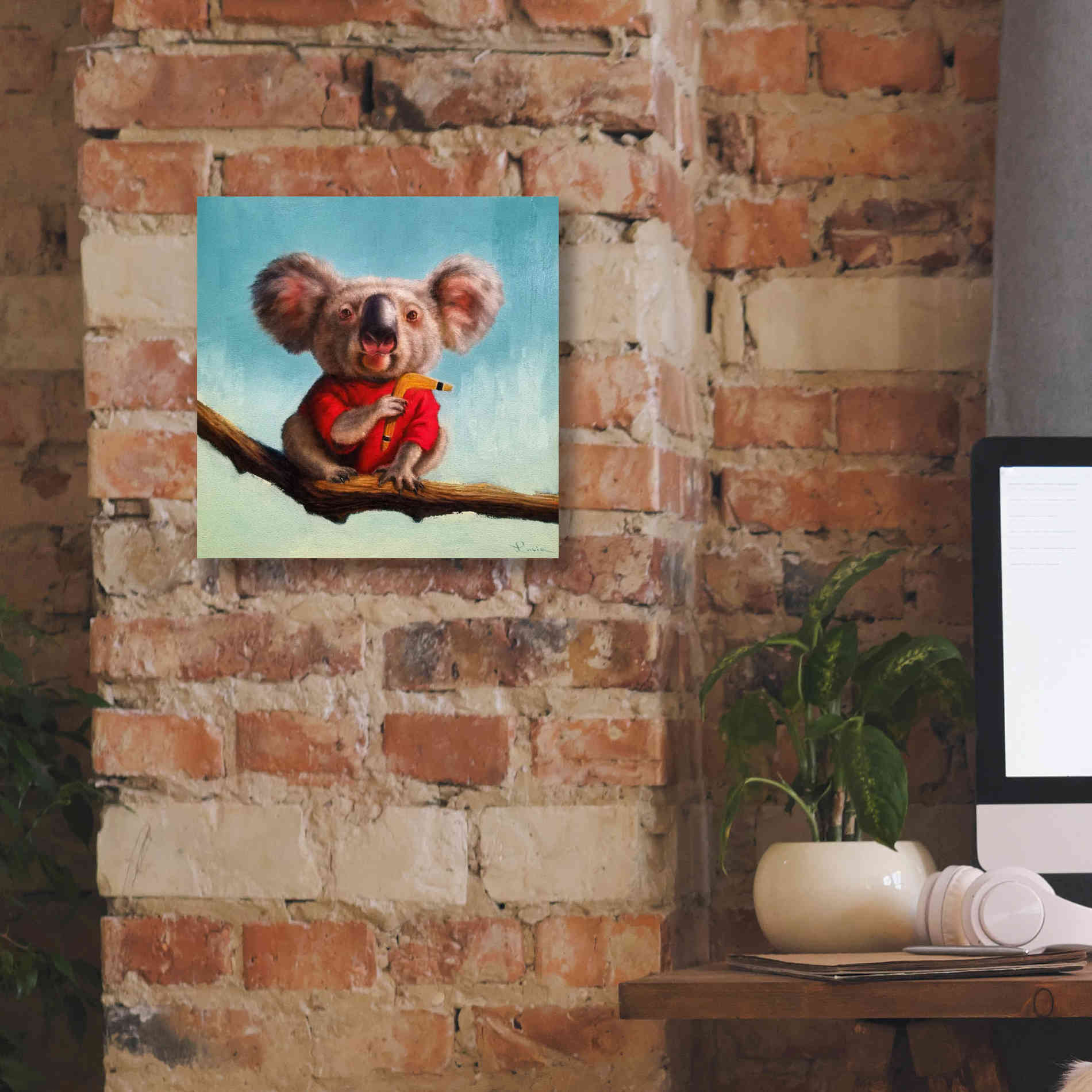 'Outback Fun II' by Lucia Heffernan, Canvas Wall Art,12x12